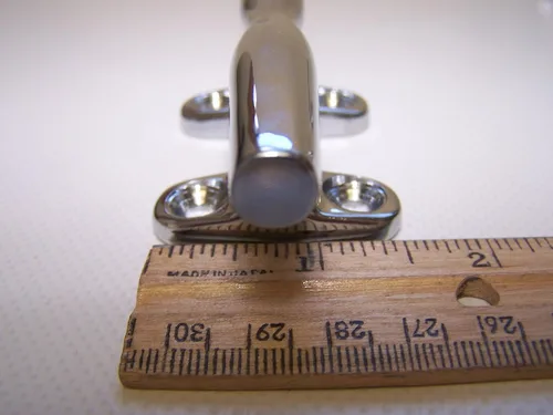 Vista 3 de 044604 Sea-Dog Line Tacos de Base Abierta Cromado Zinc 4" Inch Par (2) SURPLUS 132-1140
