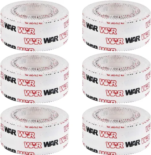 Vista 4 de WAR Tape EZ Rip - Cinta deportiva médica deportiva de alta calidad, sin residuos pegajosos, rollos de 30 pies, ideal para atletas y entrenadores