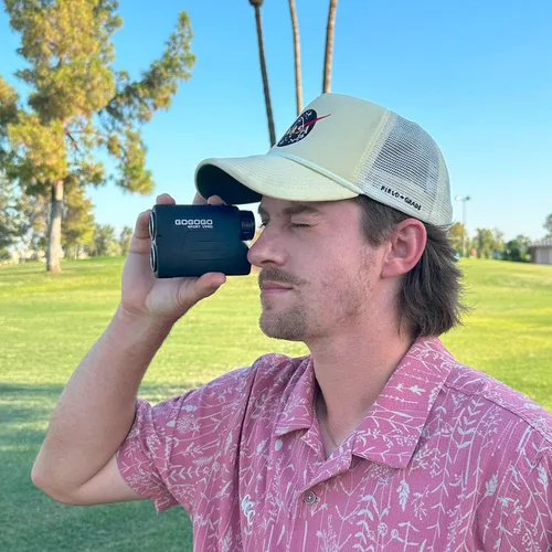 Vista 5 de Gogogo Sport Vpro GS03 - Telémetro láser para golf o caza, 1000/1200 yardas, buscador láser de rango con aumento de 6x de vista ultra clara