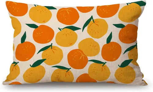 Vista 24 de Solekla Fundas de almohada con puntos dálmatas de 12 x 20 pulgadas, funda de almohada lumbar decorativa para el hogar, funda de cojín de lino