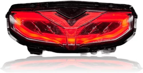 Vista 3 de MT-09 PARA Yamaha Luz TRASERA 2021 2022 2023 humo MT-10 2022 2023 2024 homologado e-homologado R+L Turns