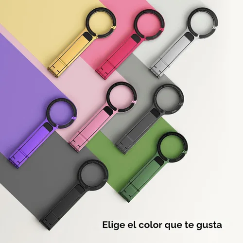 Vista 8 de ULANZI MA30 - Soporte magnético de trípode para iPhone - Maglock de aluminio para teléfono inteligente, mini trípode de bolsillo, soporte