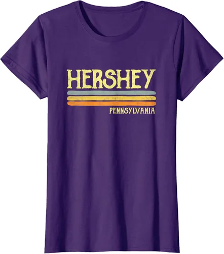 Vista 14 de Camiseta vintage de regalo de recuerdo de Hershey Pennsylvania PA, Negro, S
