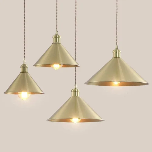 Vista 2 de Industrial Vintage Chandelier Light Fixture - E27/E26 Edison Style Hanging Lamp for Kitchen, Dining Room, Bar, and Living Room