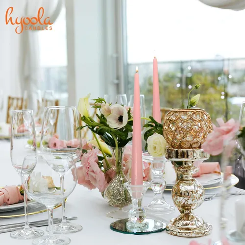 Vista 7 de Hyoola Paquete de 12 velas altas cónicas – 10 pulgadas, sin goteo, sin perfume, cera de parafina con mechas de algodón, 8 horas de tiempo