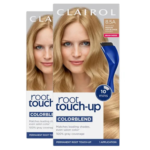 Vista 47 de Clairol Root Touch-Up de Nice'n Easy Tinte Permanente para el Cabello, 10 Rubio Extra Claro, Paquete de 1
