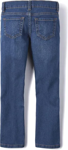 Vista 3 de The Children's Place Girls' Basic Bootcut Jeans