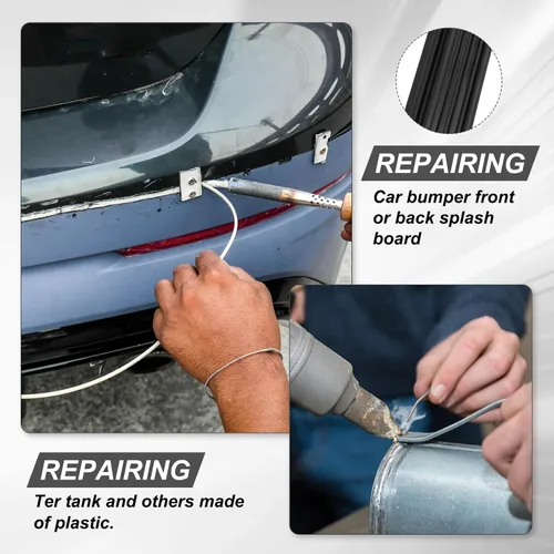 Vista 6 de Plastic Welding Rods, Welder Rod High-Strength Waterproof Fit for Repairing Plastic