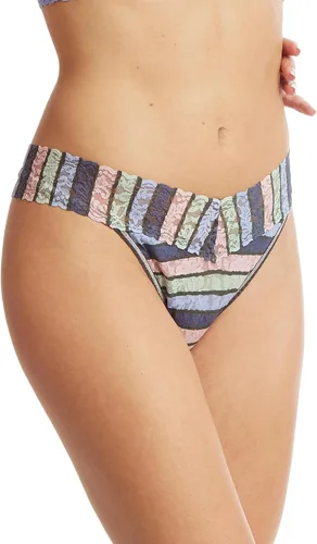 Vista 2 de hanky panky, Tanga de encaje con estampado original, OS se adapta a 4-14