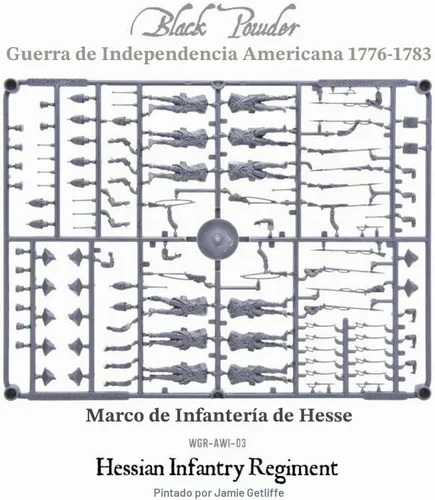 Vista 6 de Warlord Games Polvo negro: conjunto de regimiento de Hessian