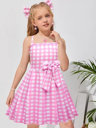 Vista 2 de XYTYJQ Disfraz de personaje de película para niñas pequeñas con accesorios, 4 piezas