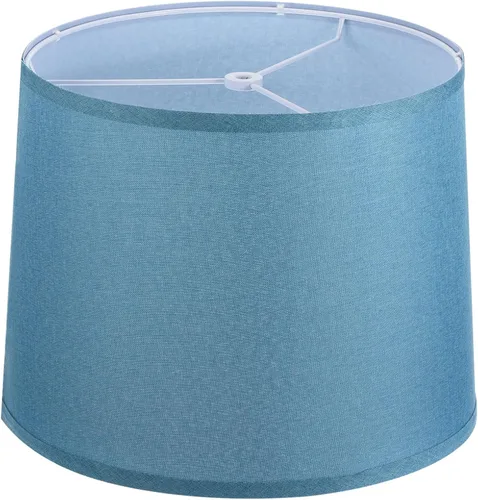 Vista 8 de PATIKIL Pantallas para lámparas de mesa de 11.4 pulgadas superior x 12.6 pulgadas inferior x 9.8 pulgadas de alto tambor pantallas de lámpara