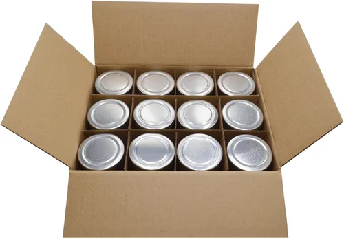 Vista 4 de U-Pack 12 botellas de especias de vidrio de 5 onzas con tapas de metal plateado U-Pack