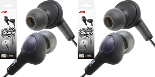 Vista 14 de JVC HAFX5A Gummy Plus audífonos con aislación de sonido, peppermint blue Blanco Coconut