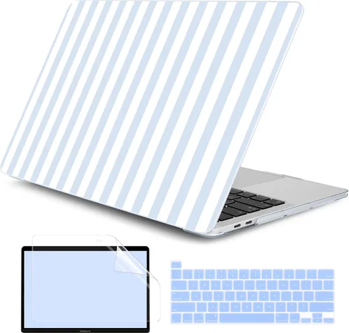 Vista 26 de Funda compatible con MacBook Pro de 13 pulgadas 2024 2023-2020 versión A2338 M2/M1 A2251 A2289 con pantalla Retina y Touch ID, carcasa rígida