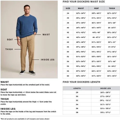 Vista 4 de Dockers Perfect - Pantalones cortos de ajuste clásico para hombre (tallas regular, Big y Tall)
