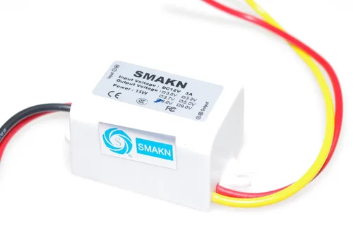 Vista 2 de SMAKN® Convertidor CC/CC 12v Paso abajo a 6V/3A Módulo de fuente de alimentación-A
