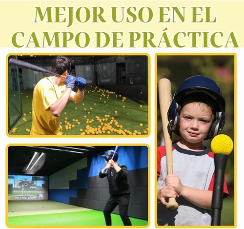 Vista 5 de Paquete de 24 cubos de pelotas de béisbol con hoyuelos para máquina de lanzar – Pelotas de práctica para golpear y disparar, pelotas de béisbol