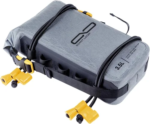 Vista 7 de Bolsa Giant Loop para guardabarros + Bolsa para matrícula, bolsa impermeable de almacenamiento con capacidad de 3.5 litros y plegable para artículos