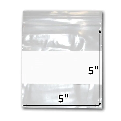 Vista 10 de 200 bolsas de plástico transparente de 6 x 9 pulgadas, bolsas de polietileno con cierre resellable de 2 mil con cierre resellable Claro
