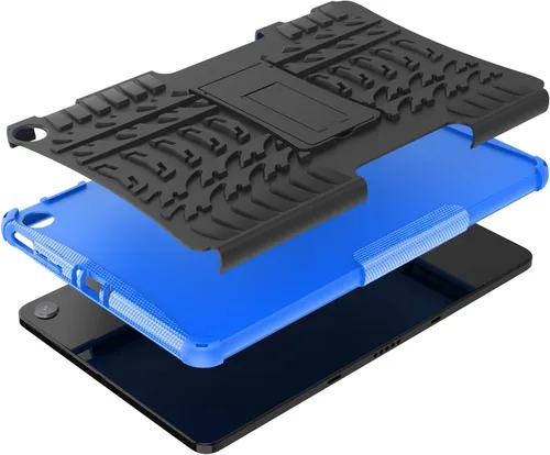Vista 6 de Funda para tablet Kindle Fire Max de 11 pulgadas versión 2023, funda resistente con función atril (azul)