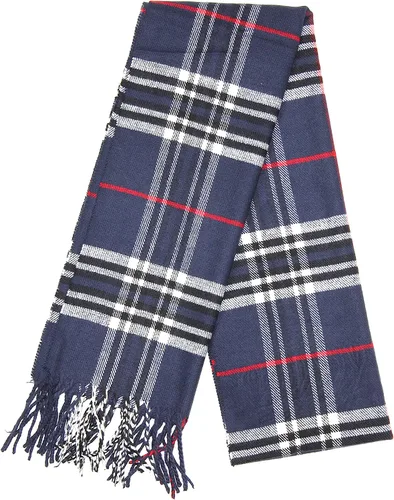 Vista 3 de Bufanda de invierno Achillea suave y cálida, de tartán, a cuadros, de cachemira, unisex