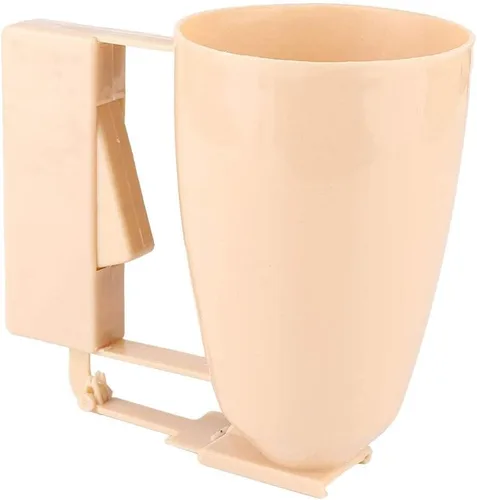 Vista 3 de Dispensador de masa para panqueques, dispensador de panqueques de plástico para cupcakes, para hornear, postres, dispensador de panqueques
