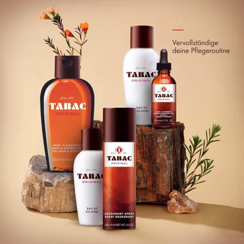 Vista 7 de Tabac Original Maurer & Wirtz Gel de baño y ducha para hombre, 16 onzas