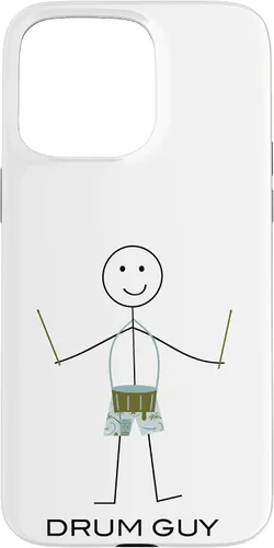 Vista 28 de Funny Men's Snare Drum Guy Boy Drummer Case for iPhone 16