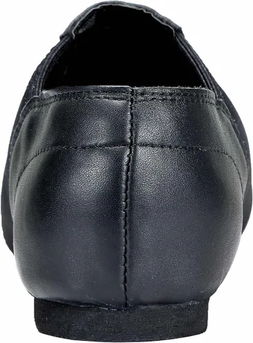 Vista 3 de Dynadans Zapato de jazz con parte superior de cuero para mujer