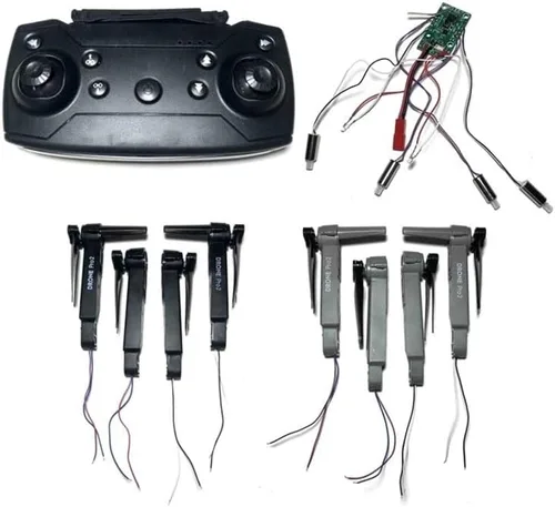 Vista 2 de E99PRO2 Quadcopter Emisor Accesorio Placa de circuito Motor Hélice Pieza de repuesto para E99 PRO2 RC Drone (cámara 4K)