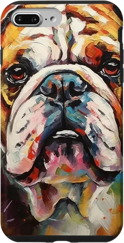 Vista 12 de Funda para iPhone 14 Pro Max English Bulldog Pet Paw Men Women Dog Lover