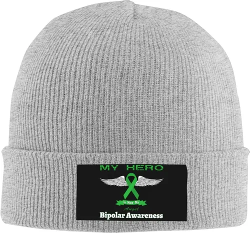 Vista 2 de Beanie Hat Unisex Stretchy Hat Soft Warmth Knit Hat Cap for Men & Women