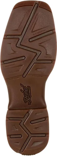 Vista 3 de Durango Botas Rebel Western para hombre Cactus de café