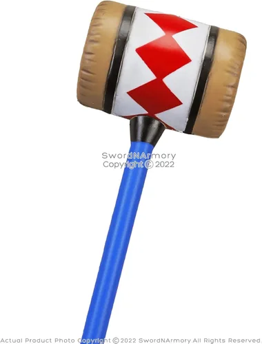 Vista 5 de Harley Quinn - Disfraz de martillo de espuma de villano, pelicula, cómic, cosplay