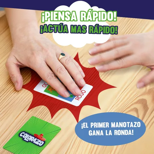 Vista 4 de Colorazo – Juego de Mesa en Español para Familias Bilingües y Fiestas