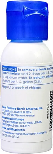 Vista 2 de API - Acondicionador de agua de grifo para acuarios - Botella de 1 onza