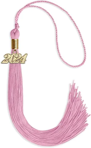 Vista 173 de Endea Graduation - Borla de un solo color con fecha dorada (Oro Antiguo, 2020)