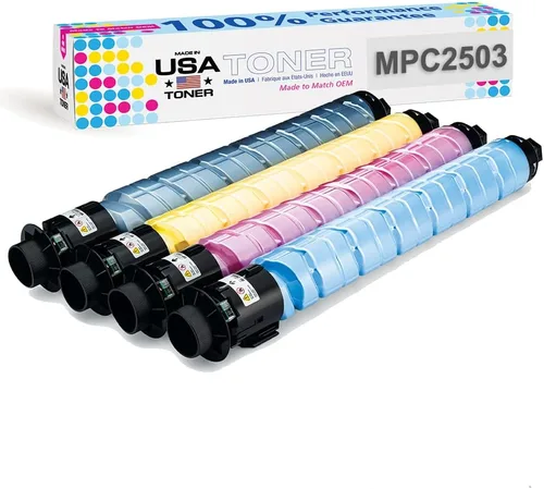 Vista 13 de MADE IN USA TONER Repuesto compatible para Ricoh Lanier Savin MP C2003, MP C2503, MP C2004, MP C2504, 841918 (negro)