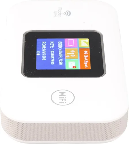 Vista 3 de Drfeify 4G LTE WiFi portátil Hotspot con ranura para tarjeta SIM 150Mbps ayuda 10 usuarios para viajeros