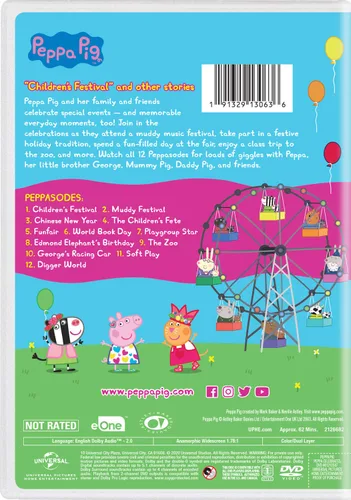 Vista 2 de Peppa Pig: Peppa Celebrates [DVD]