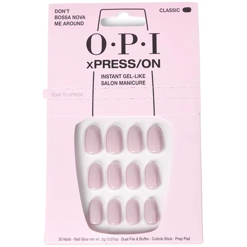 Vista 11 de OPI xPRESS/ON Press on Nails Short Round Classic, Long Almond & Coffin Shape Press-On Professional Nail Art Kit