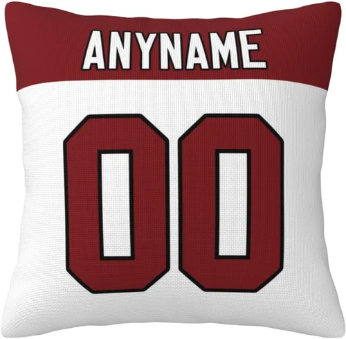 Vista 3 de Fundas de almohada de fútbol – Fundas de almohada personalizadas con cualquier nombre y número, regalo personalizado para hombres, mujeres y niños