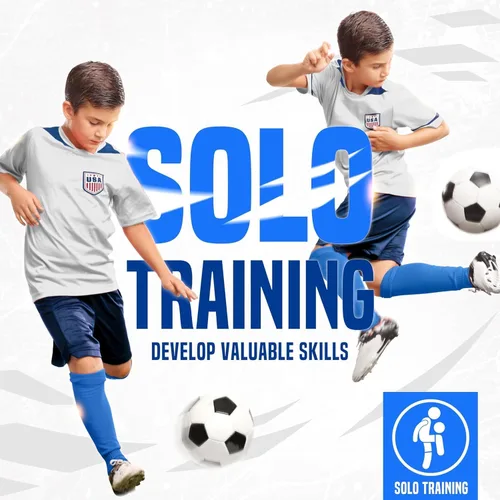 Vista 7 de Red de fútbol para porterías de fútbol, porterías de fútbol emergentes para niños para práctica y entrenamiento en el patio trasero, portátil
