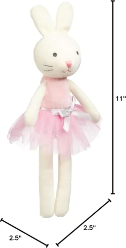 Vista 9 de Stephen Joseph, Juguete de Animal de Peluche de 11 pulgadas, Muñeca de Felpa Pequeña Súper Suave, Juguetes para Bebé, Niños Pequeños, Niños