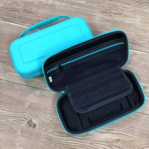 Vista 8 de Funda de transporte para Nintendo Switch Lite Funda de transporte portátil con almacenamiento para juegos y accesorios Switch Lite