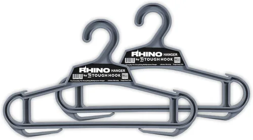 Vista 40 de Rhino Tough Hook - Perchas resistentes: chaleco con peso y armadura