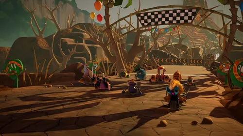 Vista 4 de Gigantosaurus Dino Kart Nintendo Switch