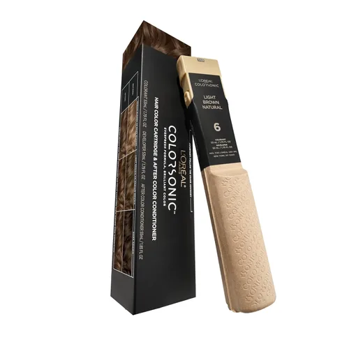 Vista 22 de L'Oreal Paris Colorsonic - Cartucho permanente de tinte para el cabello, color vibrante para retoque de raíces, cobertura de canas o todo color en 1
