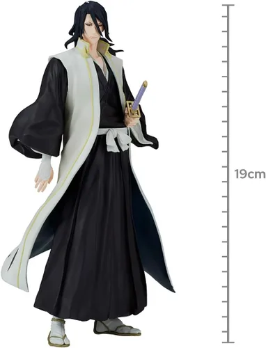 Vista 3 de Banpresto - Bleach - Byakuya Kuchiki, Bandai Spirits Solid y Souls Figura
